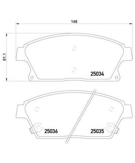 Textar Колодки дисковые передние