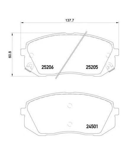 Textar Колодки дисковые передние