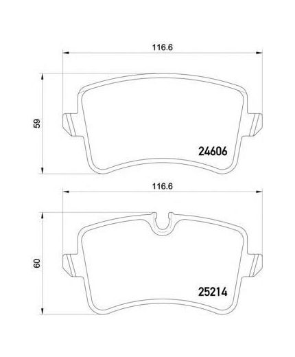 Textar Колодки дисковые задние