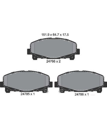 Textar Колодки дисковые передние Фото 2