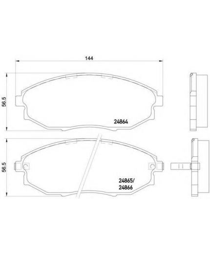 Textar Колодки дисковые