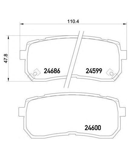Textar Колодки дисковые