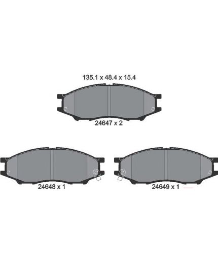 Textar Колодки дисковые