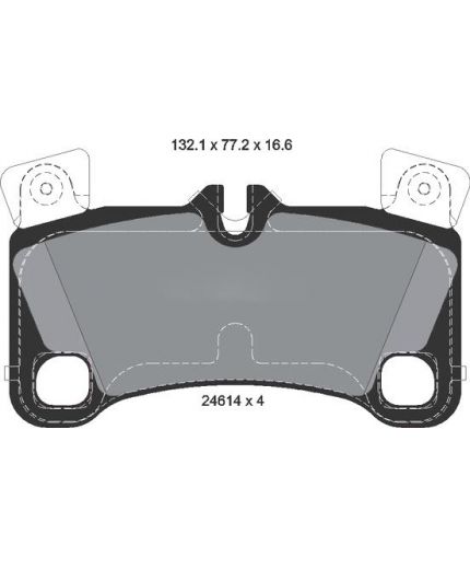 Textar Колодки дисковые