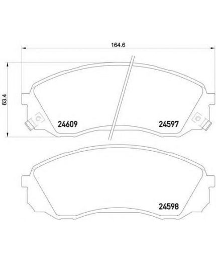 Textar Колодки дисковые передние Фото 2