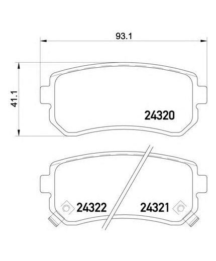 Textar Колодки дисковые задние Фото 2