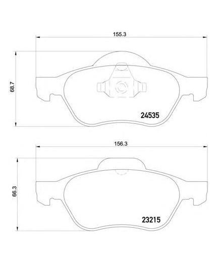 Textar Колодки дисковые передние