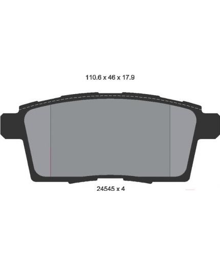 Textar Колодки дисковые задние