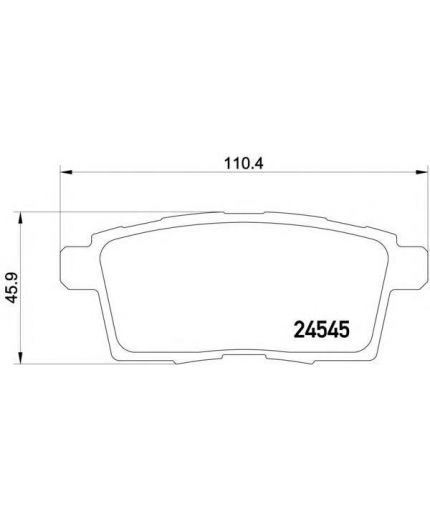 Textar Колодки дисковые задние Фото 2