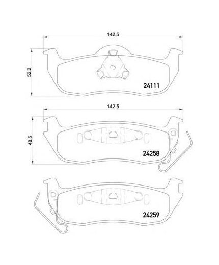 Textar Колодки дисковые