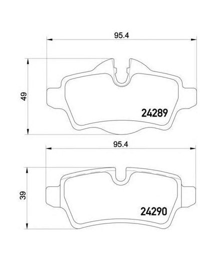 Textar Колодки дисковые задние Фото 2
