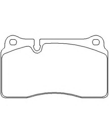 Textar Колодки дисковые передние