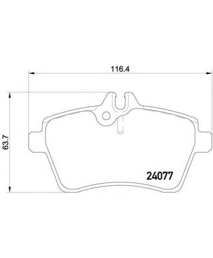 Textar Колодки дисковые передние
