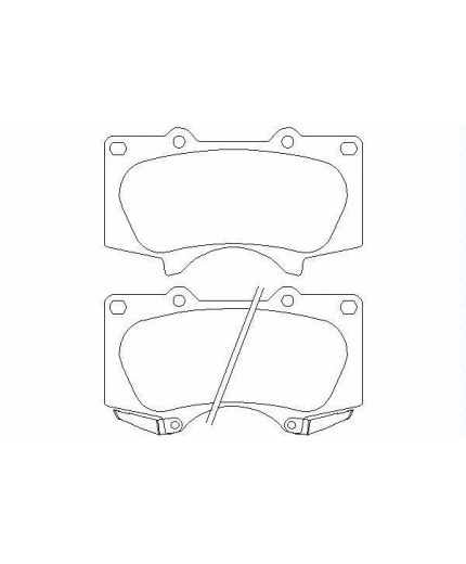 Textar Колодки дисковые передние
