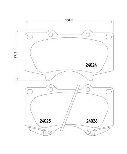 Textar Колодки дисковые Фото 2