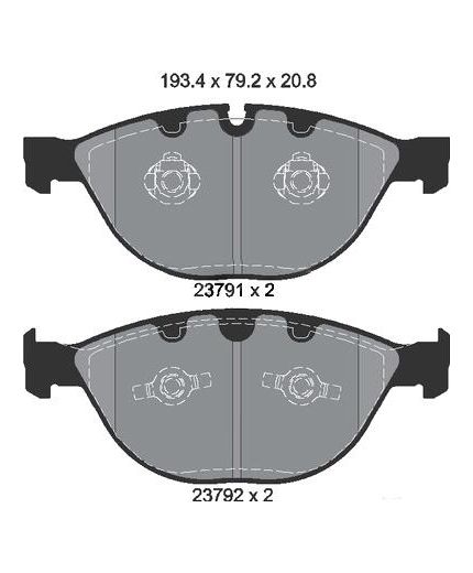 Textar Колодки дисковые