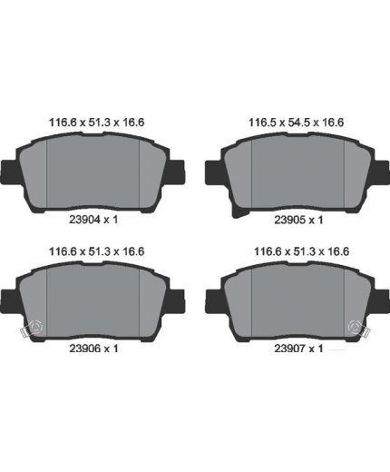 Textar Колодки дисковые