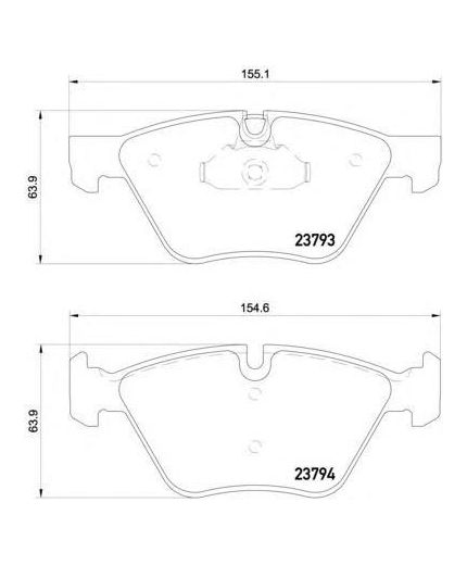 Textar Колодки дисковые передние