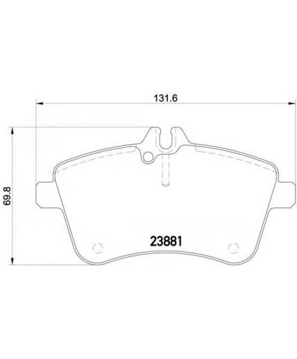 Textar Колодки дисковые передние Фото 2