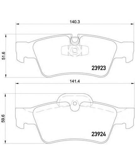 Textar Колодки дисковые задние Фото 2