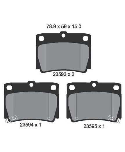 Textar Колодки дисковые