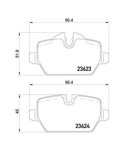 Textar Колодки дисковые задние Фото 2