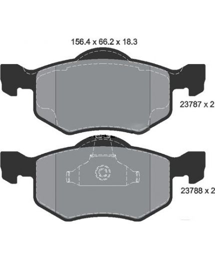 Textar Колодки дисковые