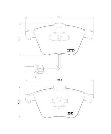 Textar Колодки дисковые передние Фото 2