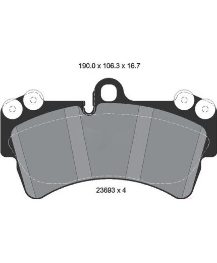 Textar Колодки дисковые