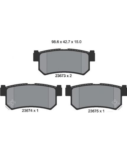 Textar Колодки дисковые