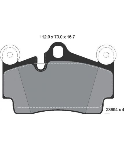 Textar Колодки дисковые