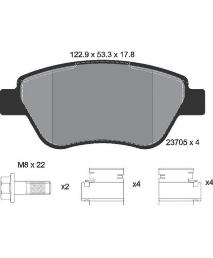 Textar Колодки дисковые