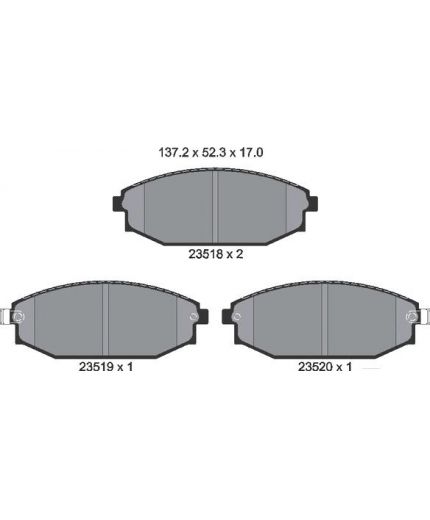 Textar Колодки дисковые