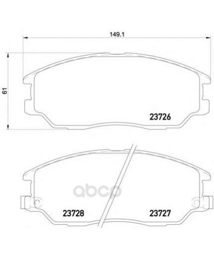 Textar Колодки дисковые передние Фото 2
