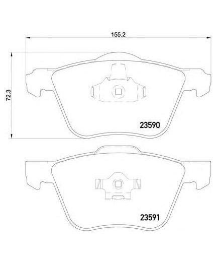 Textar Колодки дисковые передние