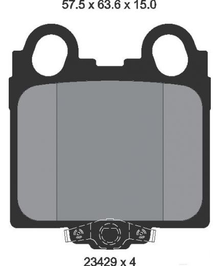 Textar Колодки дисковые