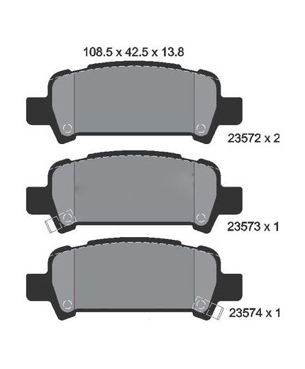 Textar Колодки дисковые