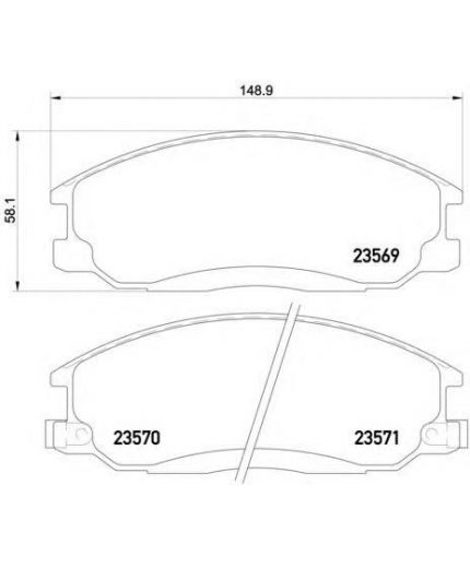 Textar Колодки дисковые Фото 2