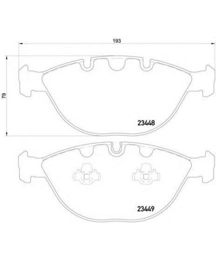 Textar Колодки дисковые передние