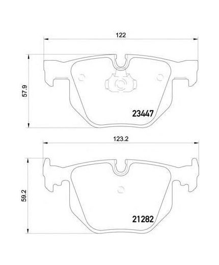 Textar Колодки дисковые задние Фото 2