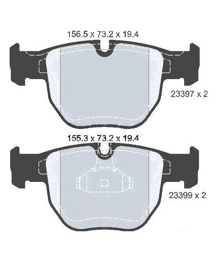Textar Колодки дисковые