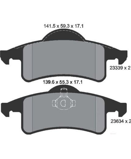 Textar Колодки дисковые