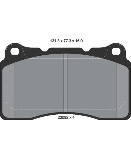 Textar Колодки дисковые