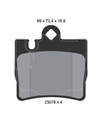 Textar Колодки дисковые Фото 2