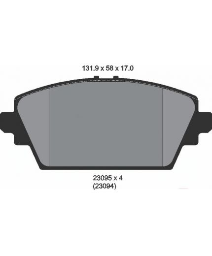 Textar Колодки дисковые