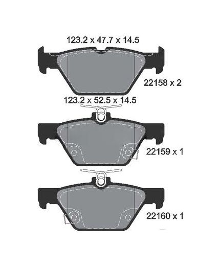 Textar Колодки дисковые