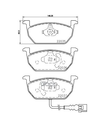 Textar Колодки дисковые Фото 2