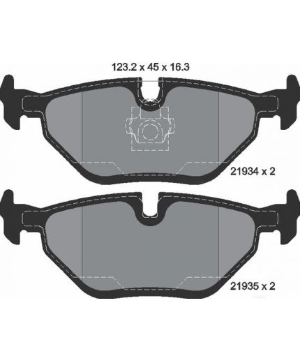 Textar Колодки дисковые