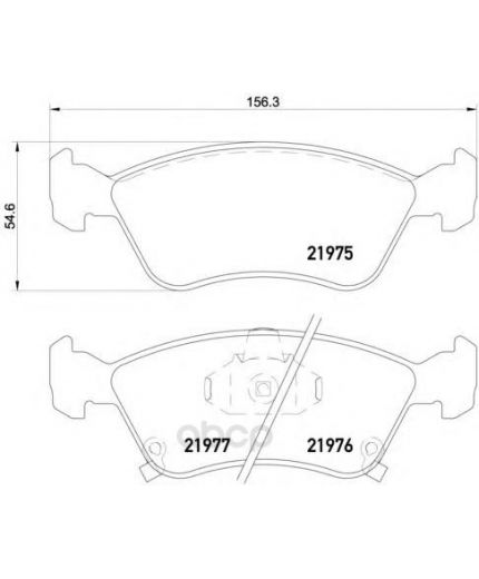 Textar Колодки дисковые передние