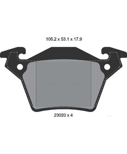 Textar Колодки дисковые